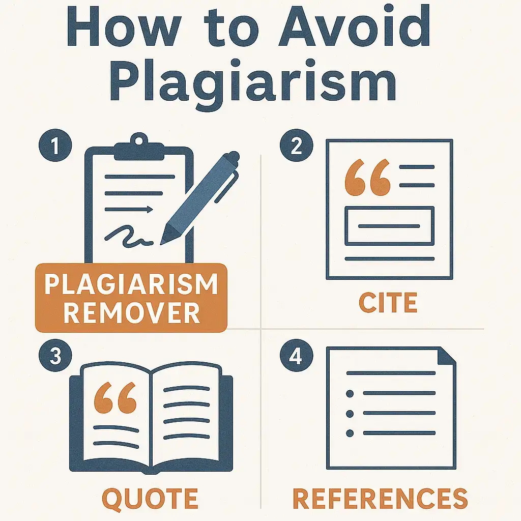 how to remove plagiarism